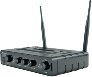 Zestaw mikrofonów bezprzewodowych UHF 2x nagłowny bodypack krawatowy Audioport SU-750BP one size 15