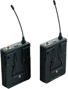 Zestaw mikrofonów bezprzewodowych UHF 2x nagłowny bodypack krawatowy Audioport SU-750BP one size 4