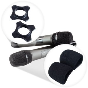 Zestaw mikrofonów bezprzewodowych doręcznych UHF Audioport SU-740HH one size 4
