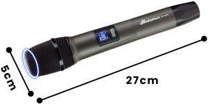 Zestaw mikrofonów bezprzewodowych doręcznych UHF Audioport SU-740HH one size 8