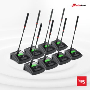 Zestaw mikrofonów konferencyjnych UHF Audioport SKF-08 one size 11