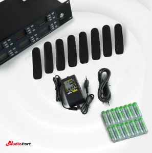 Zestaw mikrofonów konferencyjnych UHF Audioport SKF-08 one size 14