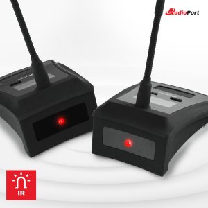 Zestaw mikrofonów konferencyjnych UHF Audioport SKF-08 one size 2