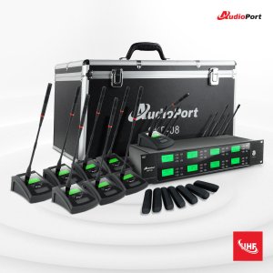 Zestaw mikrofonów konferencyjnych UHF Audioport SKF-08 one size 8