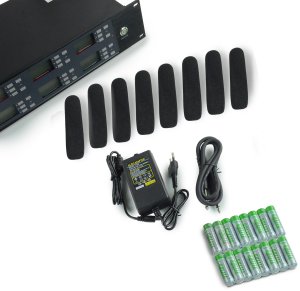 Zestaw mikrofonów konferencyjnych UHF Audioport SKF-08 one size 10