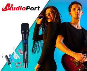 Mikrofon bezprzewodowy doręczny Audioport MV1 one size 2