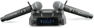 Zestaw mikrofonów bezprzewodowych doręcznych UHF+ stacja ładująca Audioport MCD-U2 one size 22