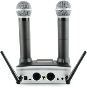 Zestaw mikrofonów bezprzewodowych doręcznych UHF+ stacja ładująca Audioport MCD-U2 one size 6