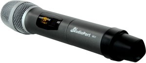 Mikrofon bezprzewodowy doręczny UHF+ odbiornik MU1 Audioport one size 16