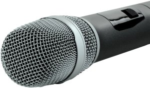 Mikrofon bezprzewodowy doręczny UHF+ odbiornik MU1 Audioport one size 18