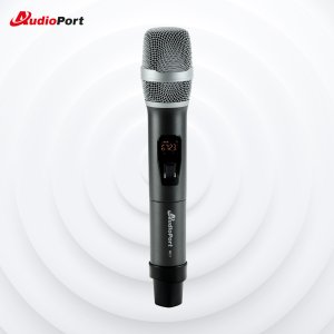 Mikrofon bezprzewodowy doręczny UHF+ odbiornik MU1 Audioport one size 3