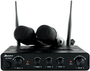 Zestaw mikrofonów bezprzewodowych doręcznych UHF+ stacja Audioport SU-750HH one size 20