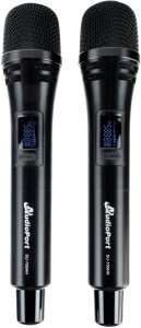 Zestaw mikrofonów bezprzewodowych doręcznych UHF+ stacja Audioport SU-750HH one size 28