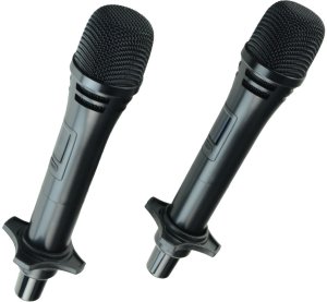 Zestaw mikrofonów bezprzewodowych doręcznych UHF+ stacja Audioport SU-750HH one size 6