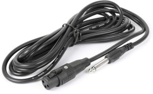 Mikrofon dynamiczny DM100W Micro XLR biały Fenton one size 2