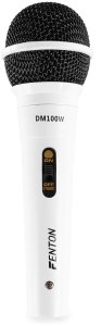 Mikrofon dynamiczny DM100W Micro XLR biały Fenton one size 3