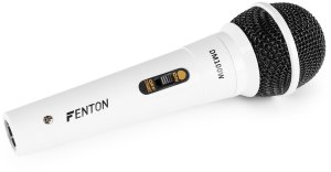 Mikrofon dynamiczny DM100W Micro XLR biały Fenton one size 5
