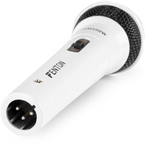Mikrofon dynamiczny DM100W Micro XLR biały Fenton one size 6