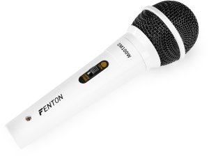 Mikrofon dynamiczny DM100W Micro XLR biały Fenton one size 8