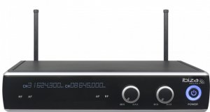 Zestaw mikrofonów bezprzewodowych do ręki UHF+ odbiornik 863.9 & 864.9MHZ one size 3