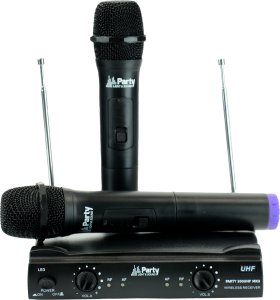Bezprzewodowy zestaw 2x mikrofon PARTY-200UHF-MKII one size 11