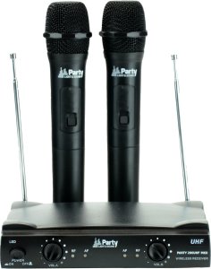 Bezprzewodowy zestaw 2x mikrofon PARTY-200UHF-MKII one size 3