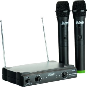 Bezprzewodowy zestaw 2x mikrofon PARTY-200UHF-MKII one size 4