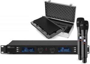 Bezprzewodowy zestaw mikrofonowy Power Dynamics PD632H one size 1