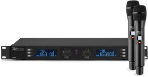 Bezprzewodowy zestaw mikrofonowy Power Dynamics PD632H one size 10