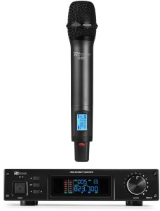 Zestaw mikrofonowy UHF 160 kanałów PD210 Power Dynamics one size 3