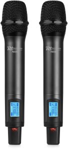 Zestaw mikrofonowy 2x 80 kanałowy UHF PD220 Power Dynamics one size 8