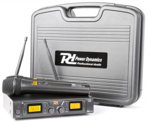 Bezprzewodowy zestaw mikrofonowy Power Dynamics PD782 one size 1