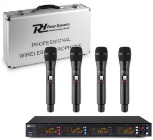 Zestaw mikrofonów bezprzewodowych Power Dynamics PD504H one size 1