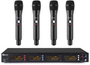Mikrofon Power Dynamics Zestaw mikrofonów bezprzewodowych PD504H one size 2
