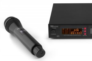 Mikrofon Power Dynamics Zestaw mikrofonów bezprzewodowych PD504H one size 8