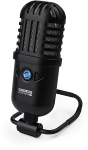 Mikrofon pojemnościowy sPodcaster Go w zestawie statyw i pokrowiec one size 3