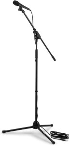Mikrofon ze statywem, kablem i torbą one size 3