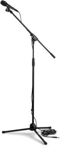 Mikrofon ze statywem, kablem i torbą one size 4