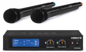 Mikrofon Vonyx Zestaw mikrofonów doręcznych VHF WM522 one size 2