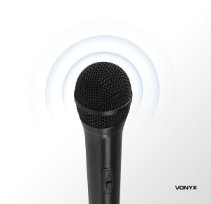Mikrofon Vonyx Zestaw mikrofonów doręcznych VHF WM522 one size 10