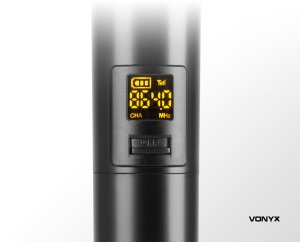 WM55 Bezprzewodowy mikrofon UHF typu Plug&Play one size 19