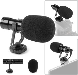 Mikrofon pojemnościowy Vonyx CMC200 do aparatu i smartfonu one size 1