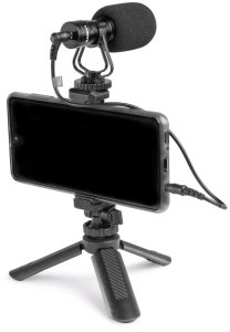 Mikrofon pojemnościowy Vonyx CMC200 do aparatu i smartfonu one size 16