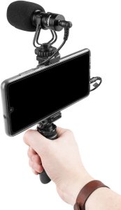 Mikrofon pojemnościowy Vonyx CMC200 do aparatu i smartfonu one size 17