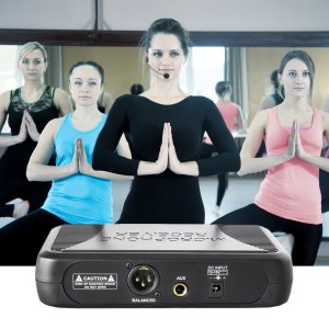 Zestaw z mikrofonem nagłownym oraz bodypackiem Vonyx STWM711H one size 6