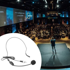 Zestaw z mikrofonem nagłownym oraz bodypackiem Vonyx STWM711H one size 9