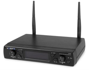 Mikrofon Vonyx Zestaw mikrofonowy bezprzewodowy 2x mikrofon UHF WM62 one size 5