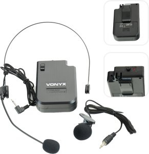Zestaw mikrofonowy 864.5MHZ Vonyx BP12 one size 1