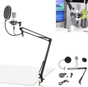 Zestaw mikrofonowy studyjny CMS300S tytan USB one size 14
