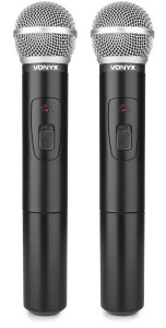 Mikrofon Vonyx Zestaw mikrofonów bezprzewodowych STWM712 one size 5